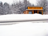 Kempt Lake Gallery in winter dress